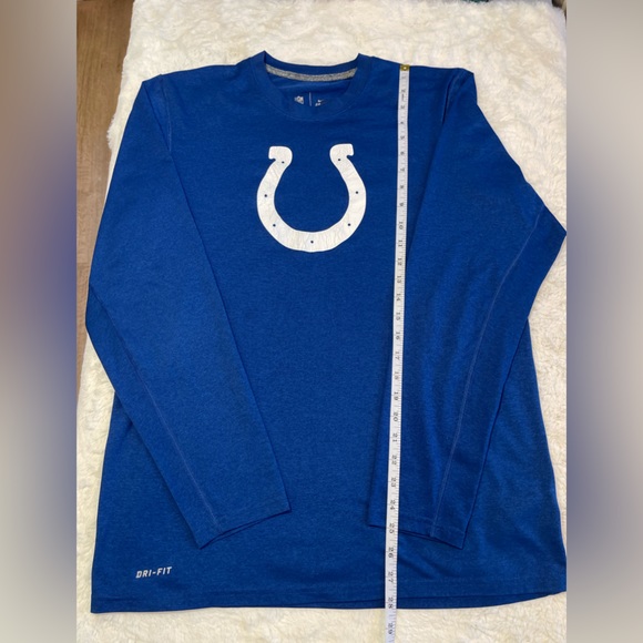 Nike Dri-Fit NFL Indianapolis Colts size medium blue - Picture 6 of 8